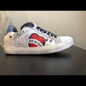 Zadig & Voltaire Art Is Truth Sneakers